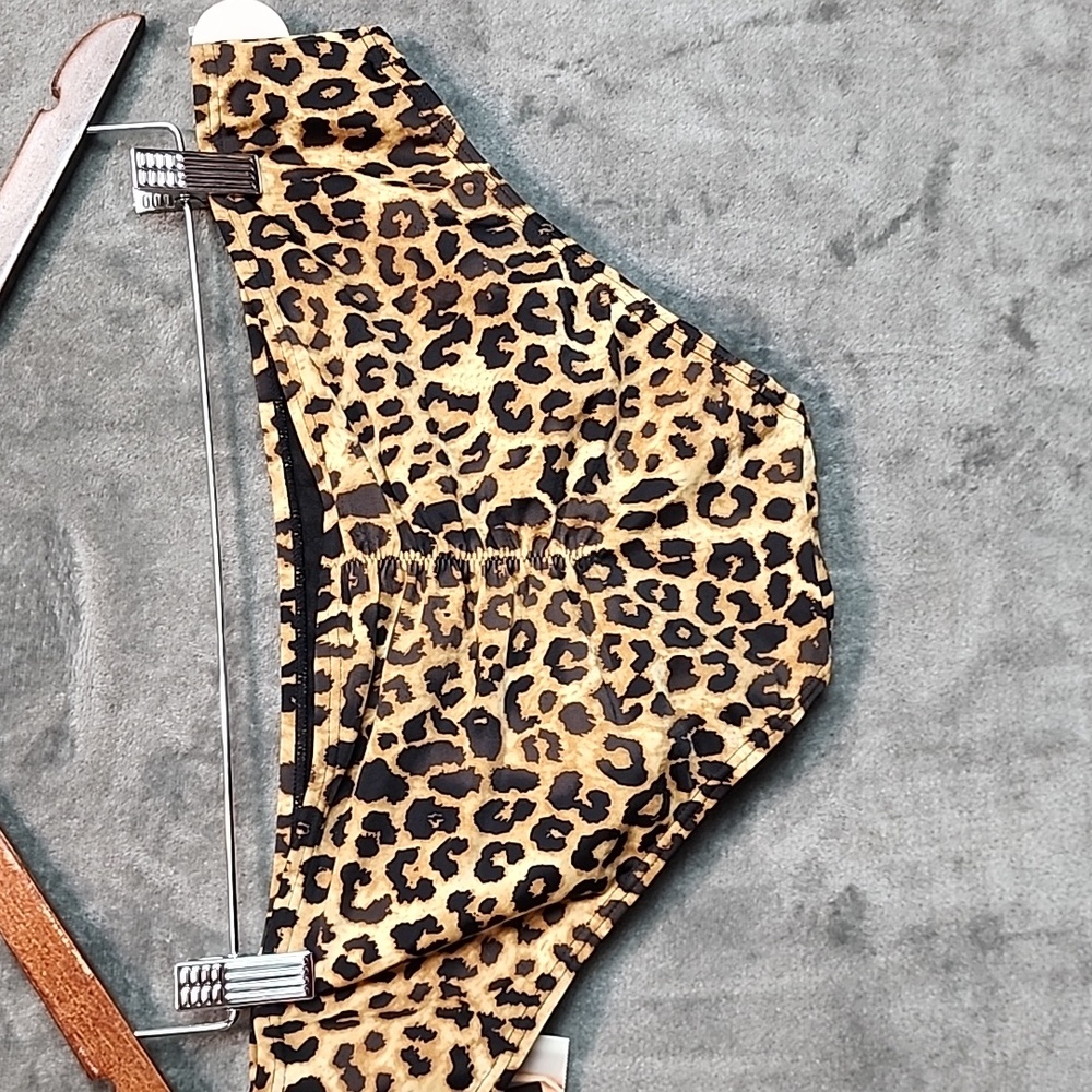 Smart Sexy Leopard Print Bikini Bottoms New With Tags Large L - Picture 2 of 6